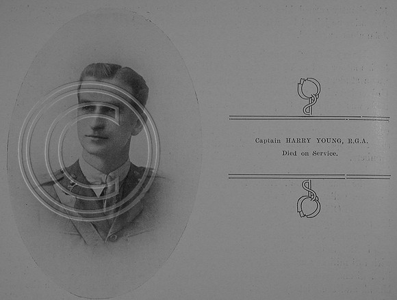 Young H Captain Royal Garrison Artillery (1) The Sword Of The North Highland Memories Of The Great War - Dugald MacEchern
