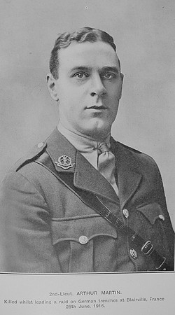 Martin A 2nd Lt 10th Middlesex Regiment
