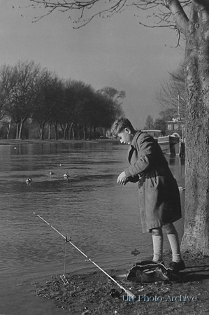 Hopeful- A Boy Fishing In 1961