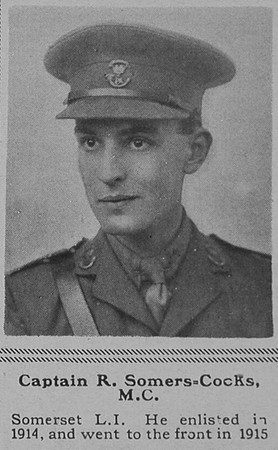 Somers-Cocks R Captain 7th Somerset LI The Sphere 6th July 1918
