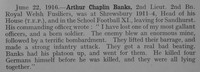 Banks A C 2nd Lt 2nd Royal Welsh Fusiliers Obit Shrewsbury School Roll Of Service