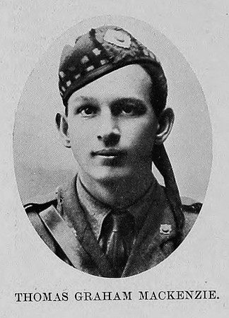 Mackenzie T G Lt 6th Royal Scots St Andrews University Roll Of Honour