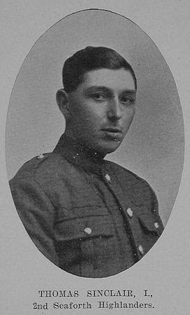 Sinclair T Pte 2nd Seaforth Highlanders The Sword Of The North Highland Memories Of The Great War - Dugald MacEchern
