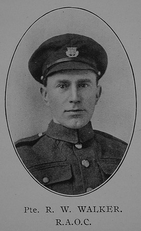 Walker R W Pte Army Ordnance Corps