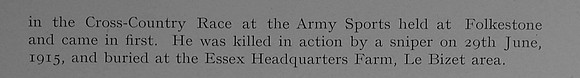Knight A G Lt 9th Royal Fusiliers Obit Part 2 Dulwich College Roll Of Honour