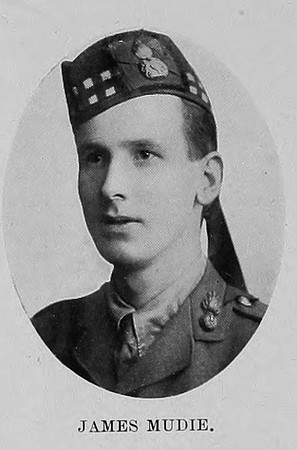 Mudie J 2nd Lt 1st Royal Scots Fusiliers St Andrews University Roll Of Honour