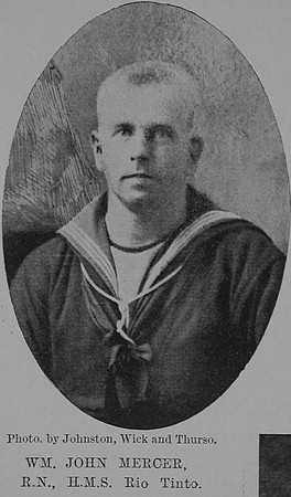 Mercer W J Gunlayer HMS Rio Tinto Royal Navy The Sword Of The North Highland Memories Of The Great War - Dugald MacEchern