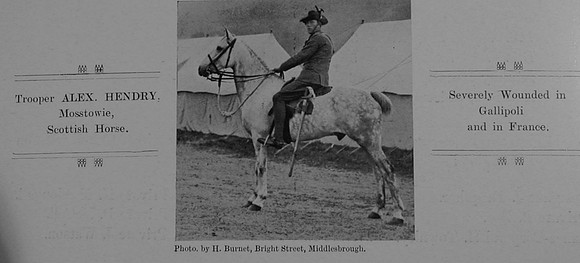 Hendry A Tpr Scottish Horse (1) The Sword Of The North Highland Memories Of The Great War - Dugald MacEchern