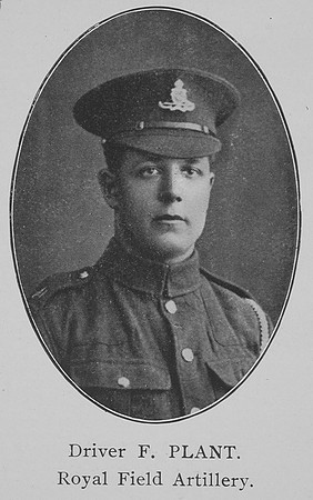 Plant F Dvr Royal Field Artillery William Graham Company