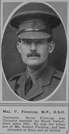 Fleming V Major Oxfordshire Hussars The Sphere 21st July 1917