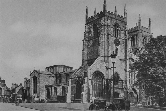 St Margarets Church Kings Lynn Norfolk 1930s
