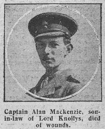 Mackenzie A Captain Grenadier Guards The Graphic 5th Oct 1916