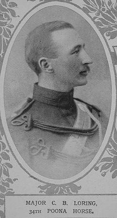 Loring C B Major Indian Army The Illustrated London News 9th Jan 1915