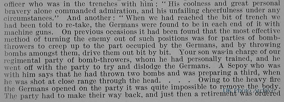 Padday W H Captain Indian Army Obit Part 2 De Ruvignys Roll Of Honour Vol 1