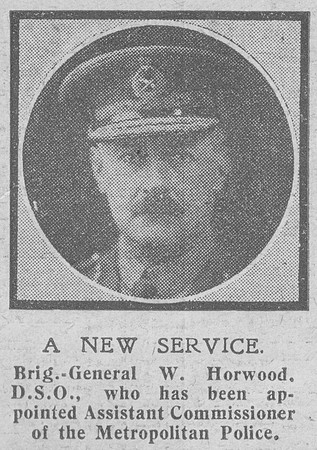 Horwood W Brig Gen DSO General Staff The Graphic 1st Nov 1918