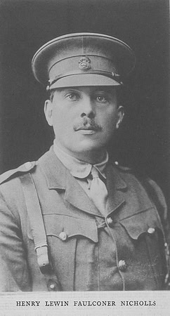 Nicholls H L F Captain Northumberland Fusiliers