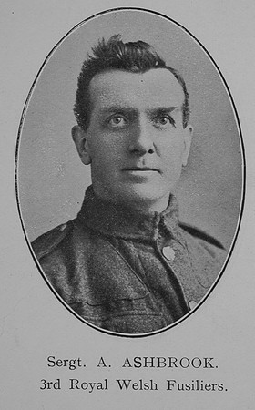 Ashbrook A Sergt 3rd Royal Welsh Fusiliers William Graham Co Roll Of Honour