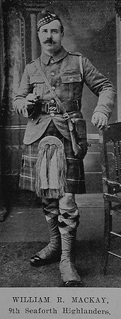 MacKay W R Pte 9th Seaforth Highlanders The Sword Of The North Highland Memories Of The Great War - Dugald MacEchern