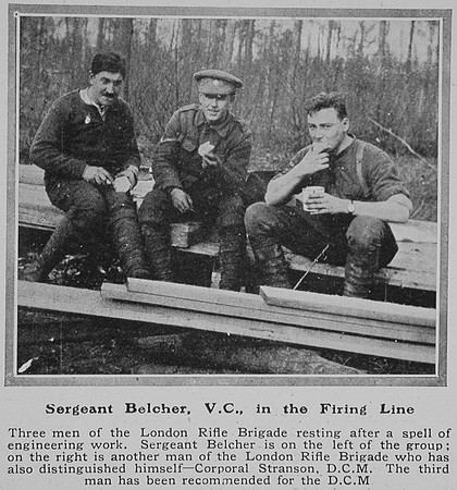 Belcher D Sergt VC 5th London Regiment The Sphere 17th Jul 1915 2