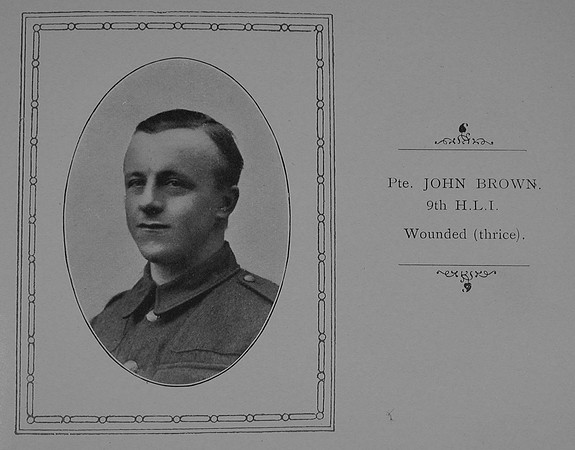 Brown J Pte 9th Highland Light Infantry