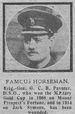 Paynter G C B Brig Gen DSO The Graphic 21st Oct 1918
