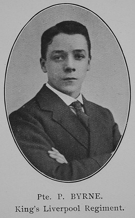 Byrne P Pte Kings Liverpool Regiment William Graham Company