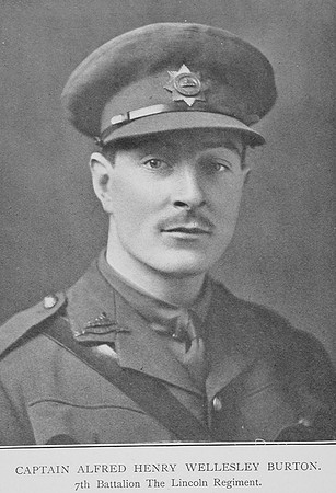 Burton A H W Captain 7th Lincolnshire Regiment