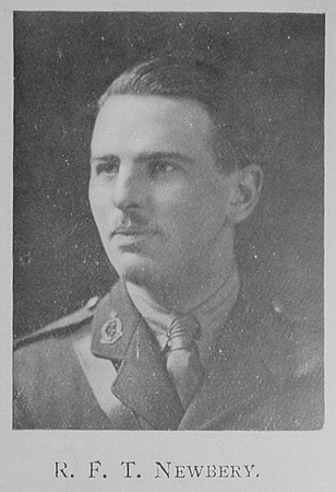 Newbery R F T Lt Royal Army Medical Corps