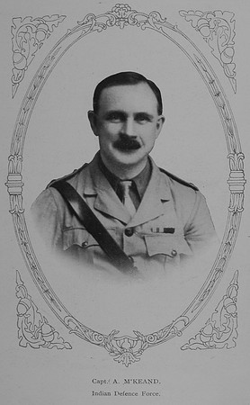 McKeand A Captain Indian Defence Force William Graham Company