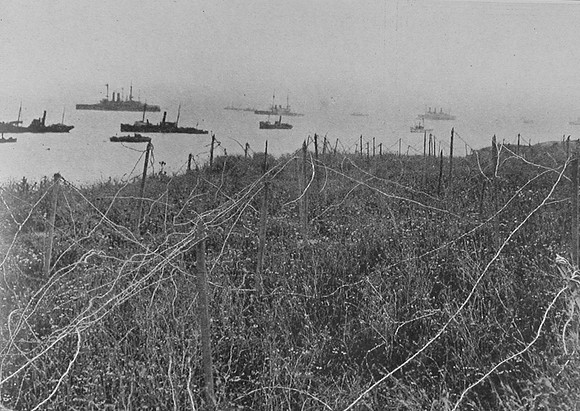 Miles Of Barbed Wire At Gallipoli