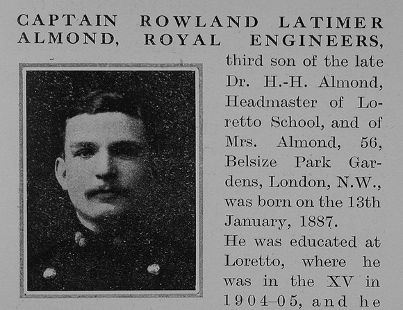 Almond R L Captain Royal Engineers Obit Part 1 The Bond Of Sacrifice Vol 2