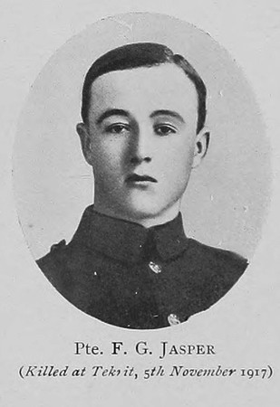 Jasper F G Pte 32884 13th Hussars The 13th Hussars In The Great War