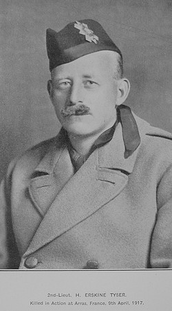Tyser H E 2nd Lt 8th Black Watch