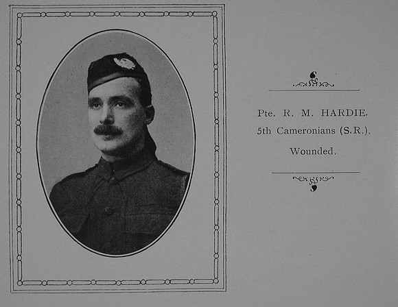 Hardie R M Pte 5th Cameronians