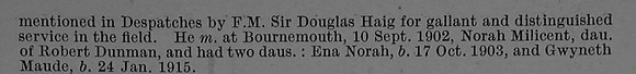 Sargeaunt H G Lt Col Royal Garrison Artillery Obit Part 2 De Ruvignys Roll Of Honour Vol 4