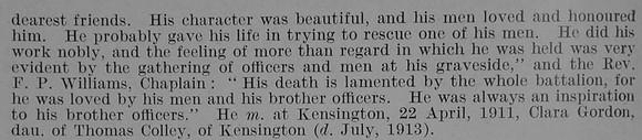 Harris F W Captain 57th AIF Obit Part 2 De Ruvignys Roll Of Honour Vol 3
