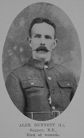 Dunnett A Sapper 108307 Royal Engineers The Sword Of The North Highland Memories Of The Great War - Dugald MacEchern