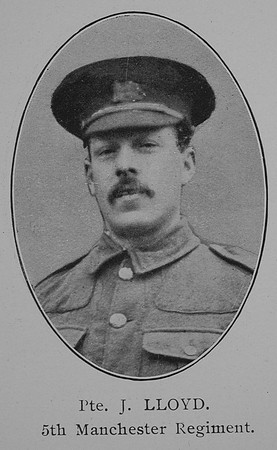 Lloyd J Pte 5th Manchester Regiment William Graham Company
