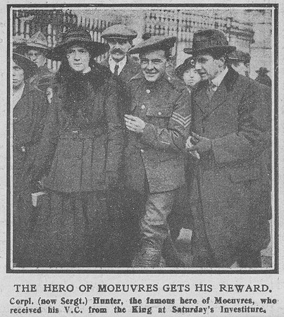 Hunter D F Sergt 5th Highland Light Infantry The Graphic 18th Nov 1918