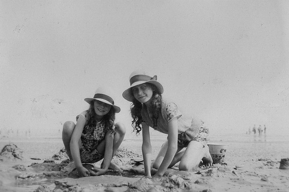 On The Beach At Peacehaven 1930s