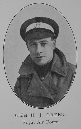 Green H J Cadet Royal Air Force William Graham Compay