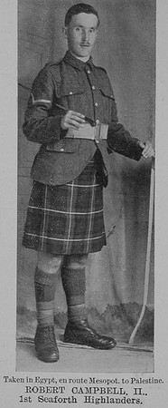 Campbell R L/Sergt 1st Seaforth Highlanders The Sword Of The North Highland Memories Of The Great War - Dugald MacEchern