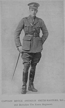 Smith-Masters B S Captain MC 2nd Essex Regiment