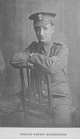 Hedderwick R Y Pte 1113 Honourable Artillery Company London Stock Exchange Roll Of Honour