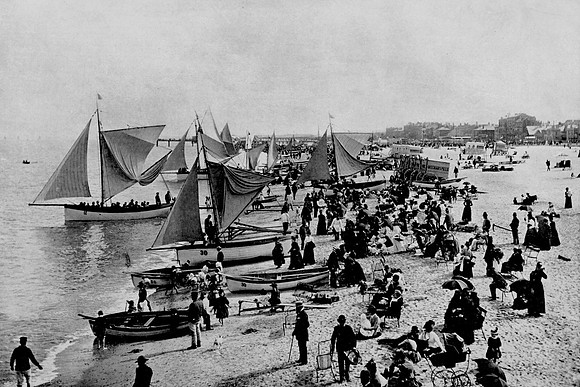 On The Beach Great Yarmouth 1890s
