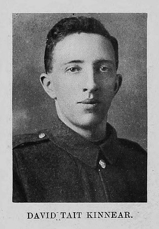 Kinnear D T Cpl 15th Royal Scots St Andrews University Roll Of Honour