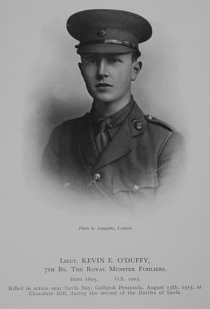 ODuffy K E Lt 7th Royal Munster Fusiliers