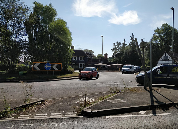 Ottershaw Roundabout 6th September 2018