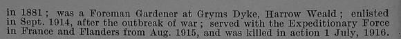 Tuck F G Pte 17263 7th Bedfordshire Regiment Short Obit Part 2 De Ruvignys Roll Of Honour Vol 4