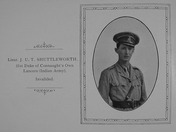 Shuttleworth J U T Lt Indian Army William Graham Company